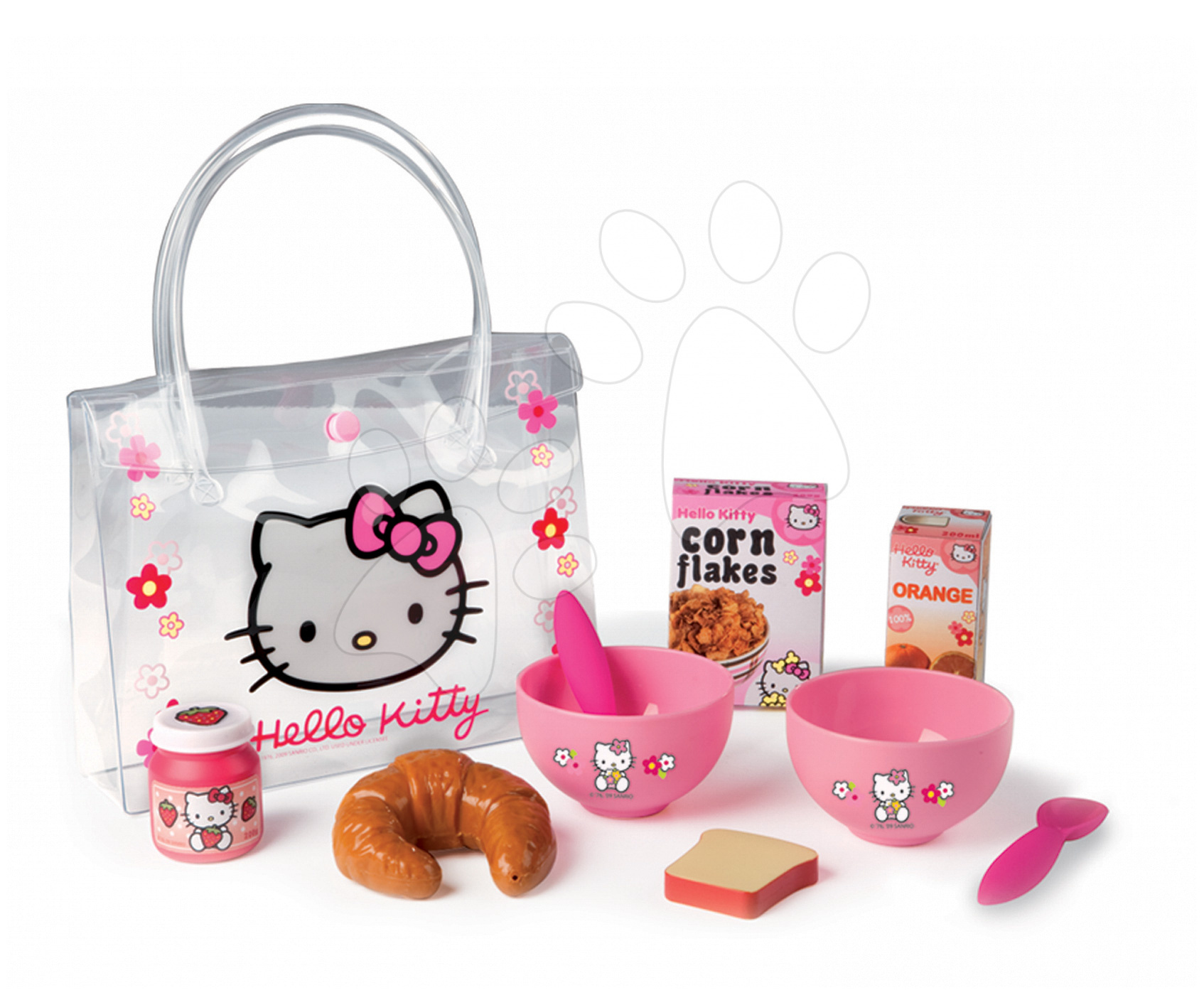 Smoby gyermek reggeliző szett Hello Kitty 24353 rózsaszín