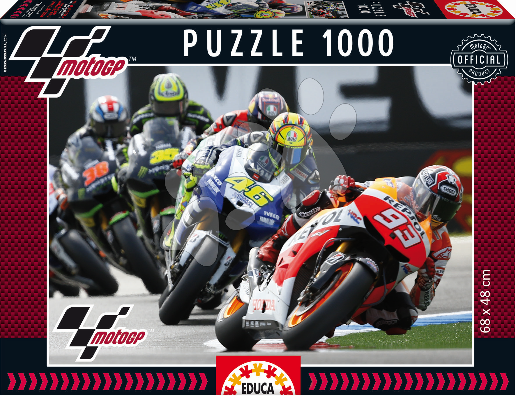Puzzle MotoGP Educa 1000 ks