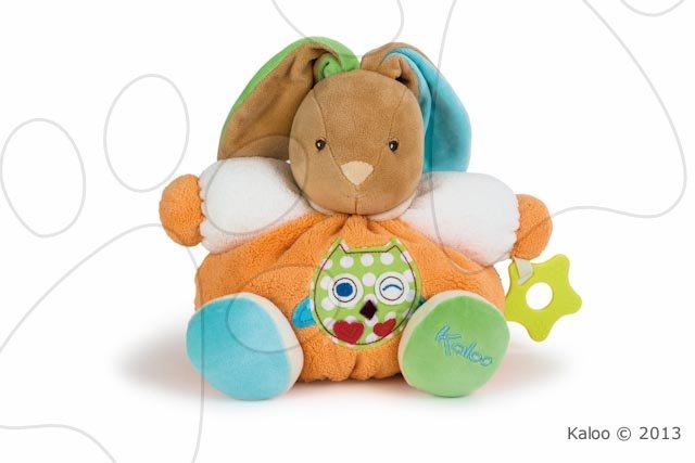 E-shop Kaloo plyšový zajačik Colors-Chubby Rabbit Owl s hrkálkou 963253