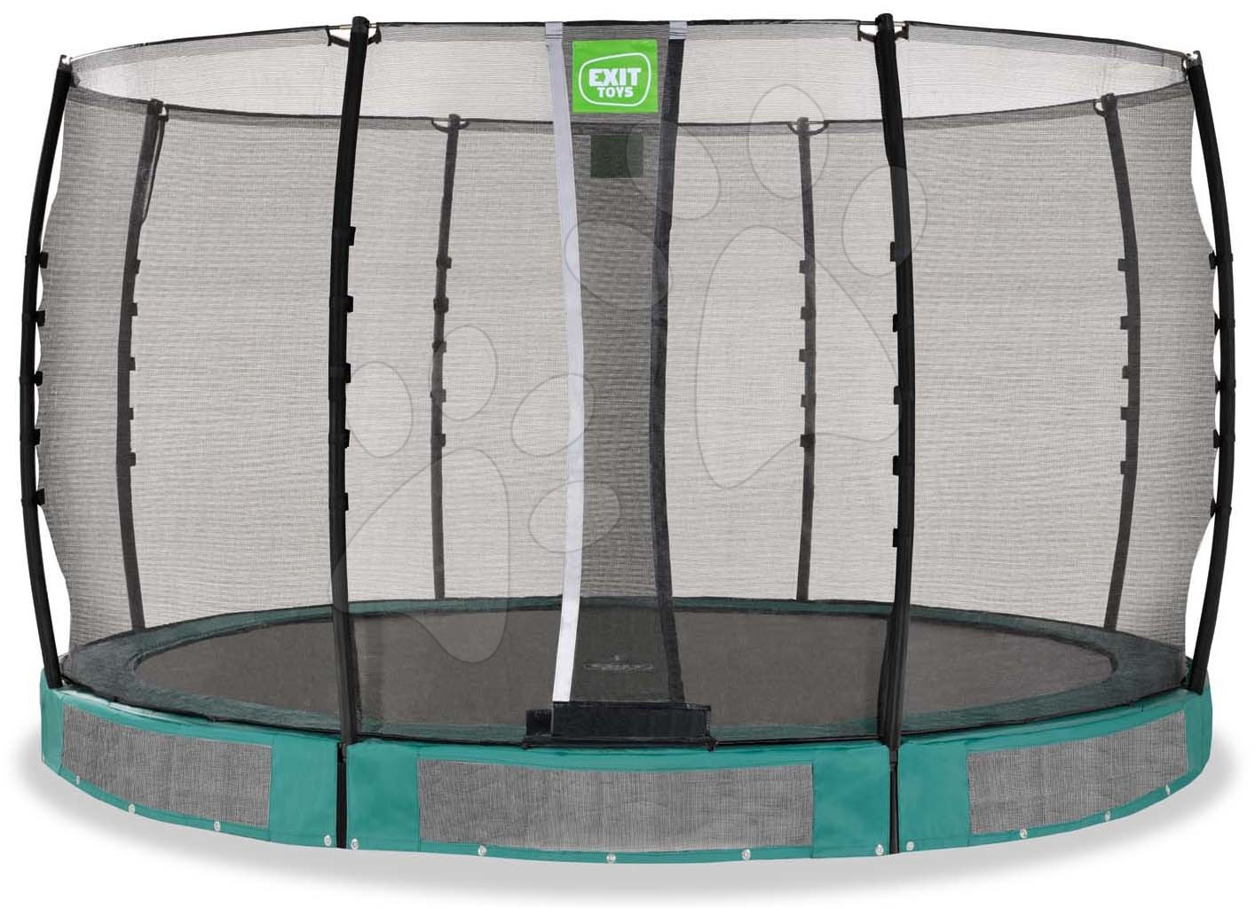 EXIT Allure Classic inground trampoline - green