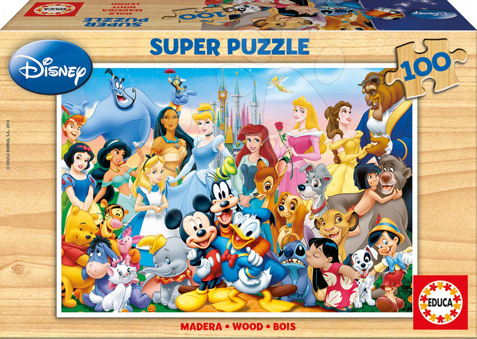 Puzzle di topolino per adulti giocattoli educativi 1000 pezzi