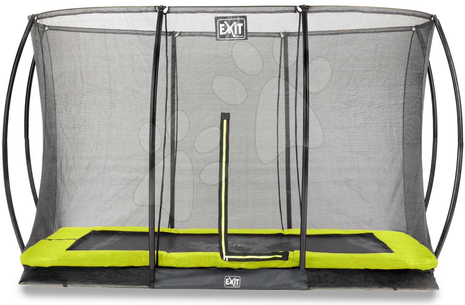 EXIT Silhouette ground trampoline 244x366cm