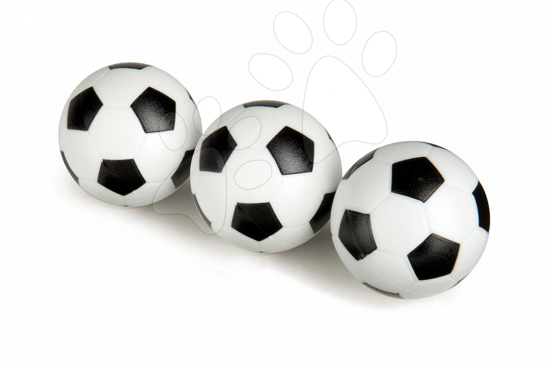 Smoby súprava futbalové loptičky 140711 bielo-čierne