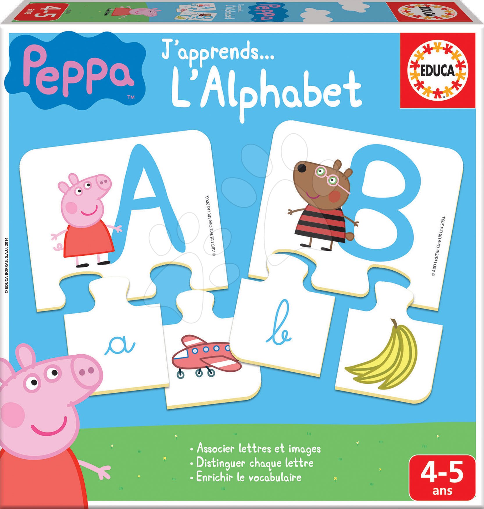 Gioco educativo Stiamo imparando ABC Peppa Pig Educa