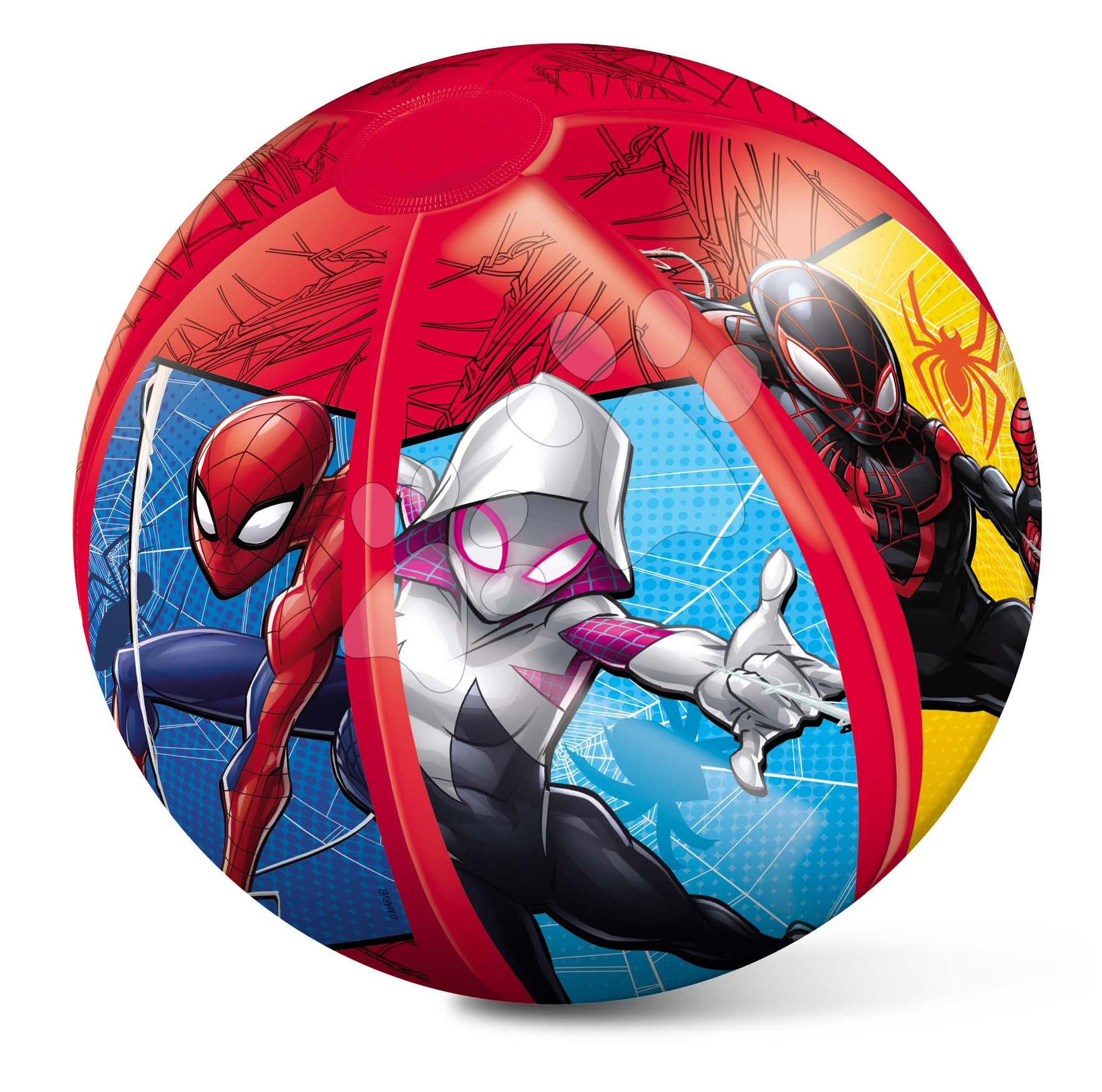 Nafukovací míč Spiderman Beach Ball Mondo 50 cm od 24 měsíců