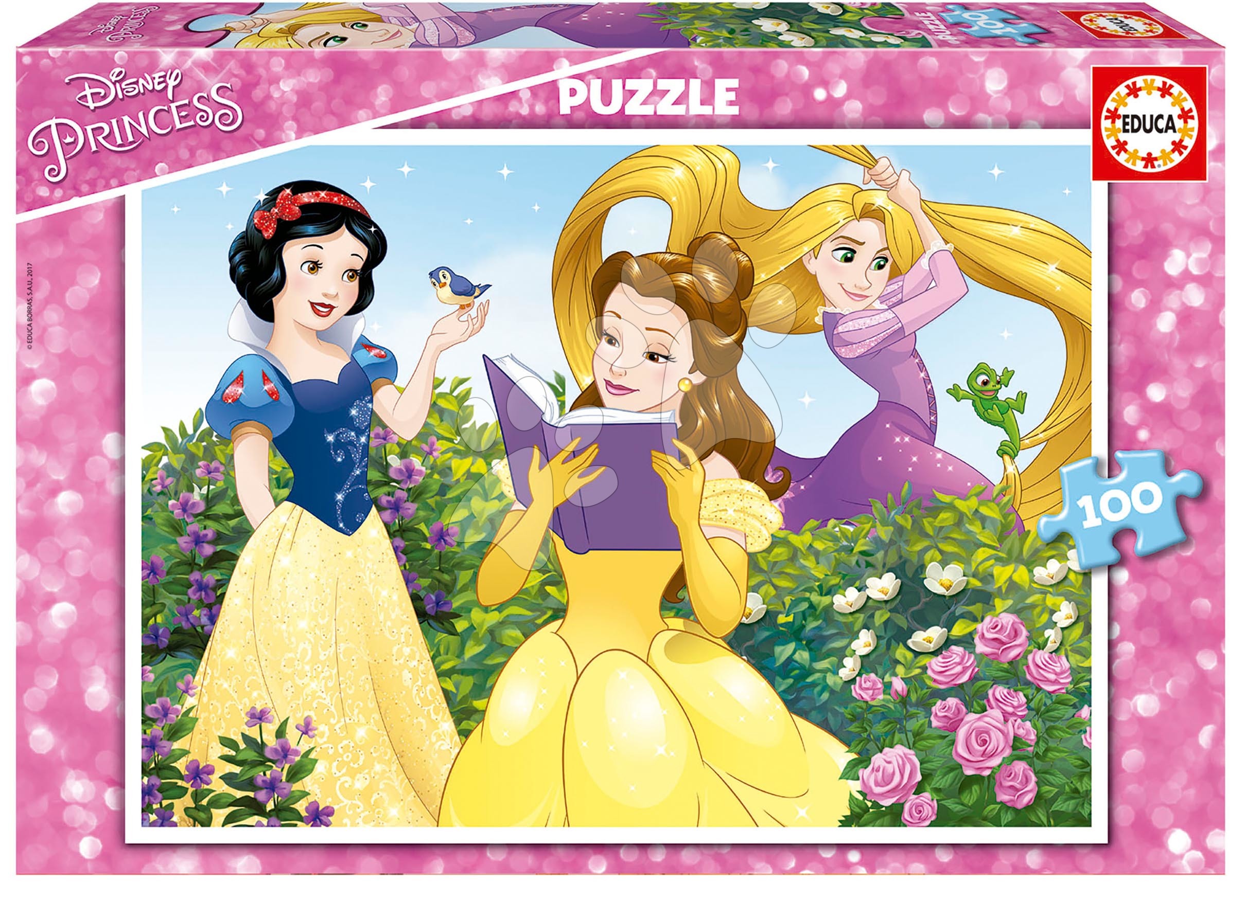 Educa detské puzzle Princezné Disney 100 dielov 17167