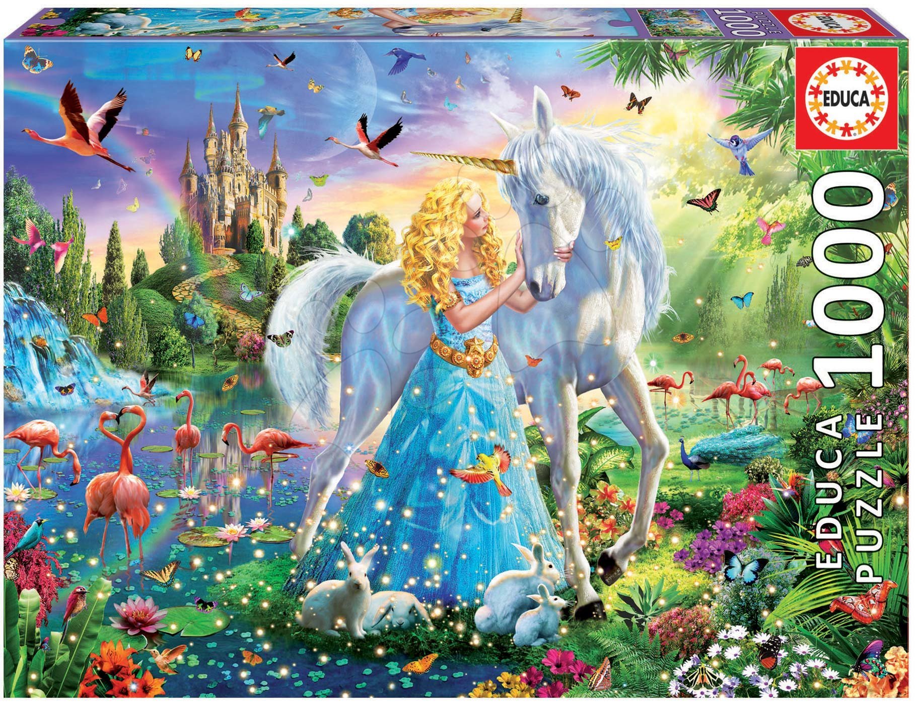 Puzzle The Princess and the Unicorn Educa