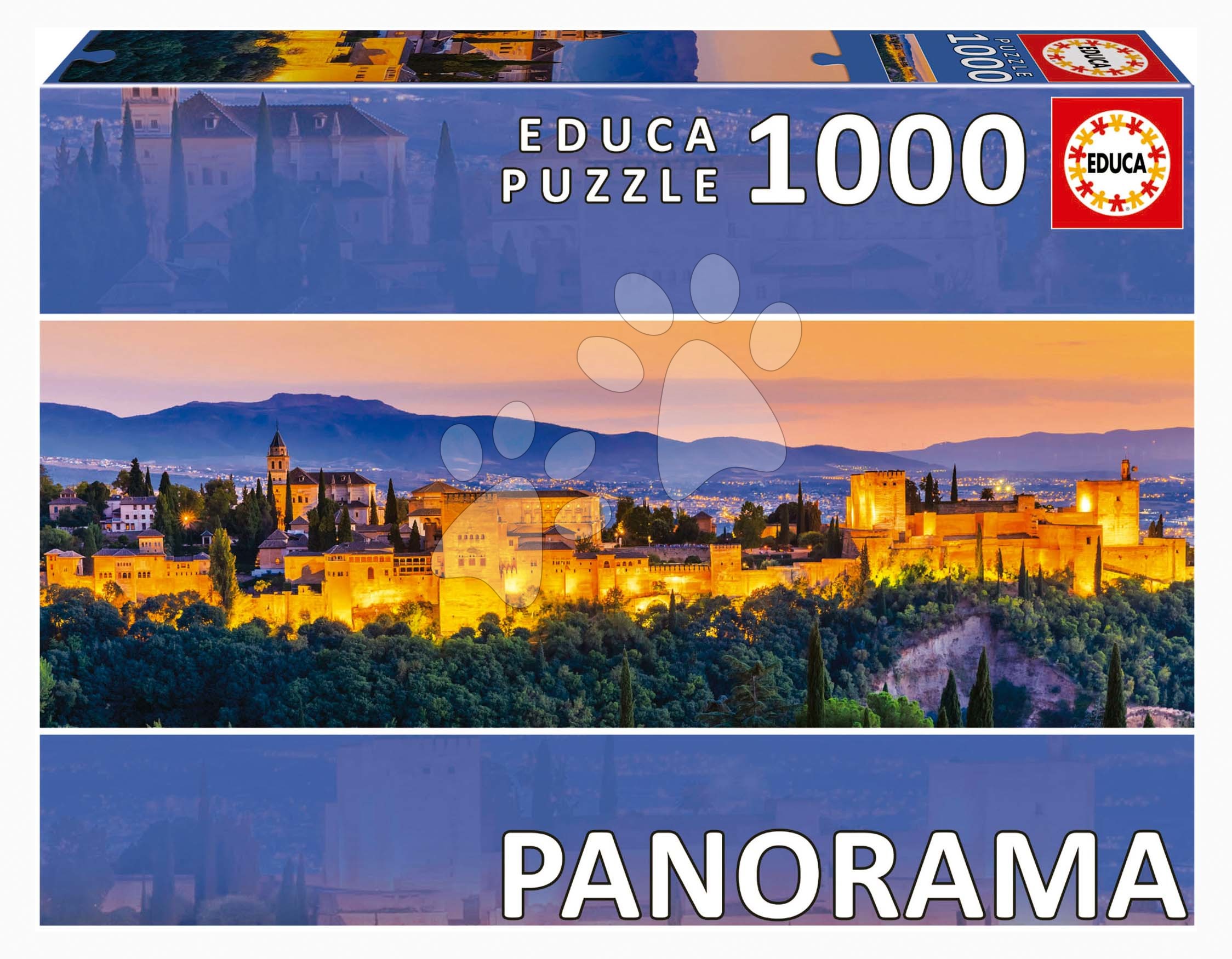 Puzzle Alhambra Granada Educa 1000 dielov a Fix lepidlo