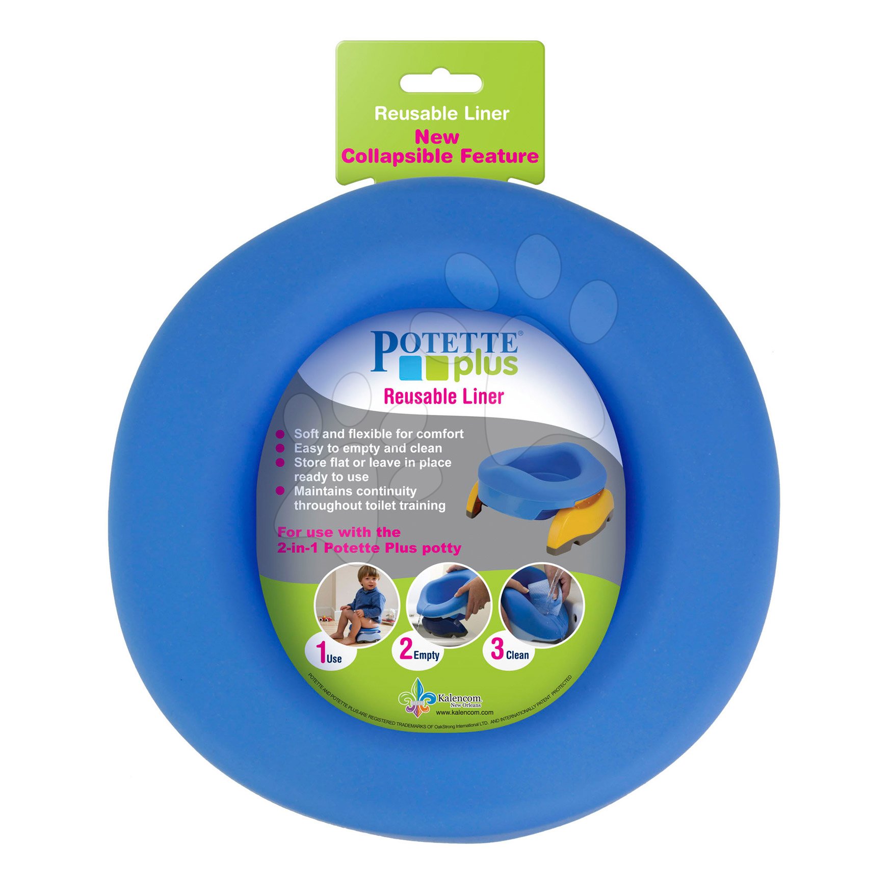 Potette Plus gyermek gumi betét WC-be 20131 kék