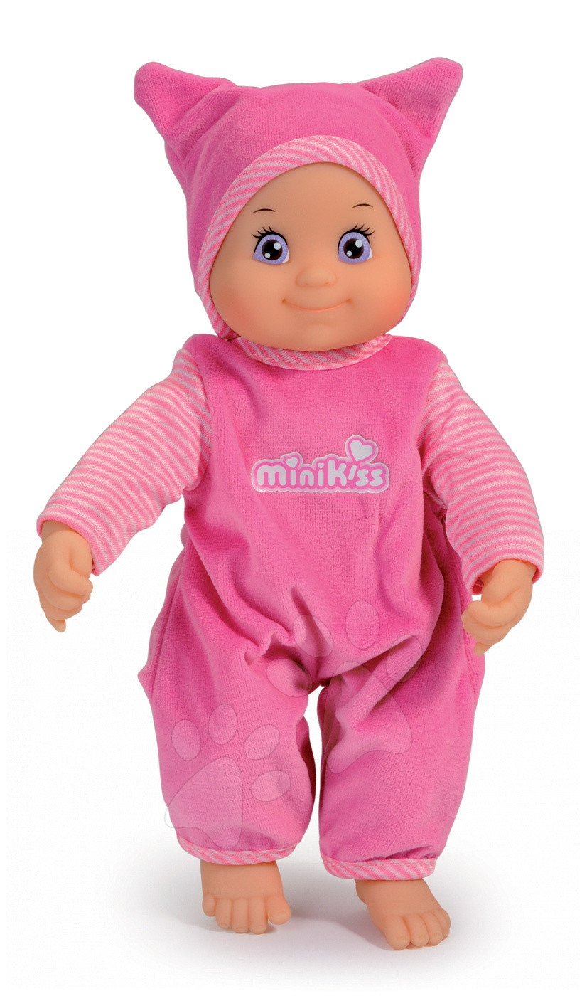 Smoby játékbaba hanggal MiniKiss rózsaszín 210102-2