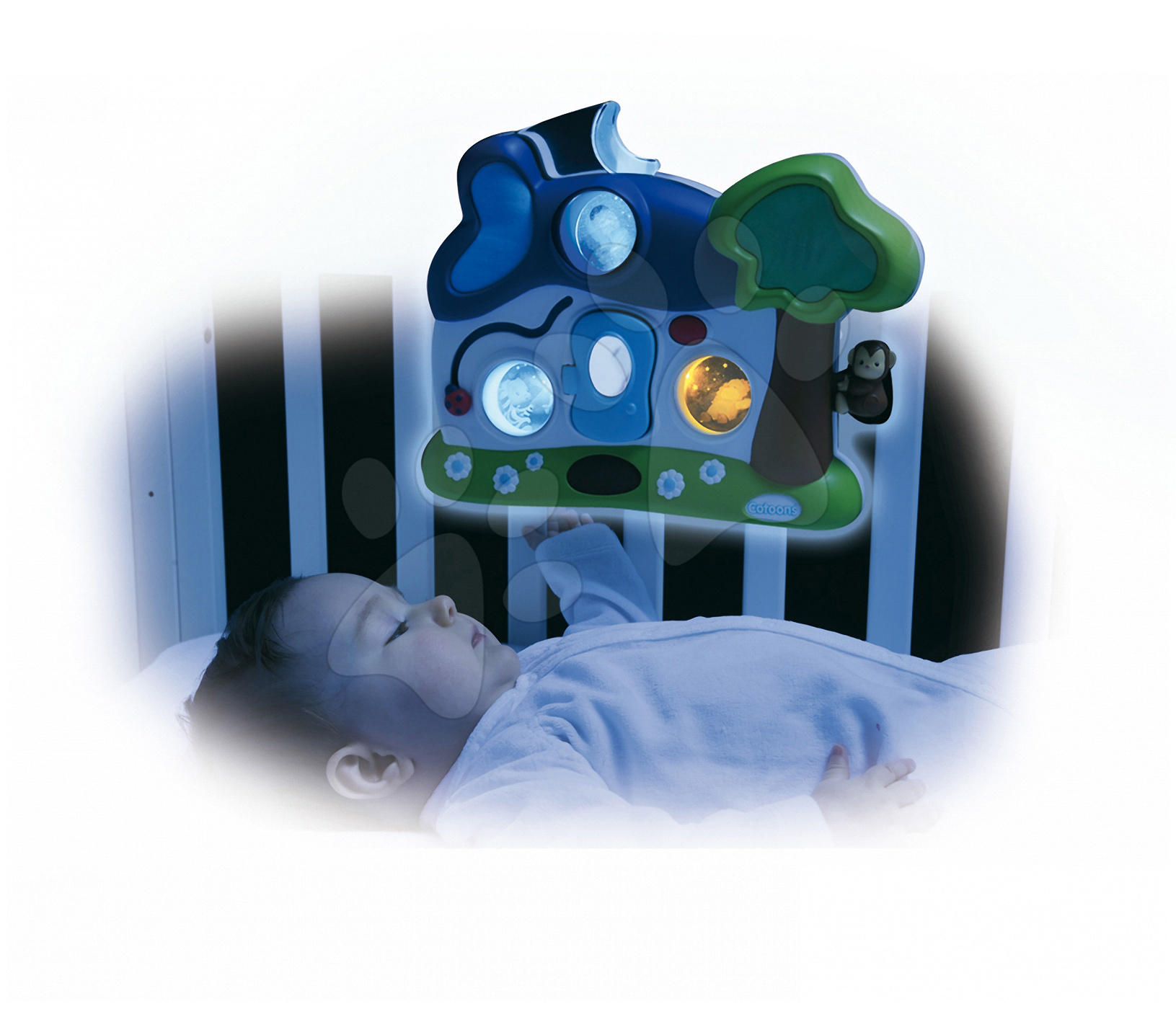 E-shop Smoby detský domček Cotoons Night'n'Day pre kojenca 2211023 farebný