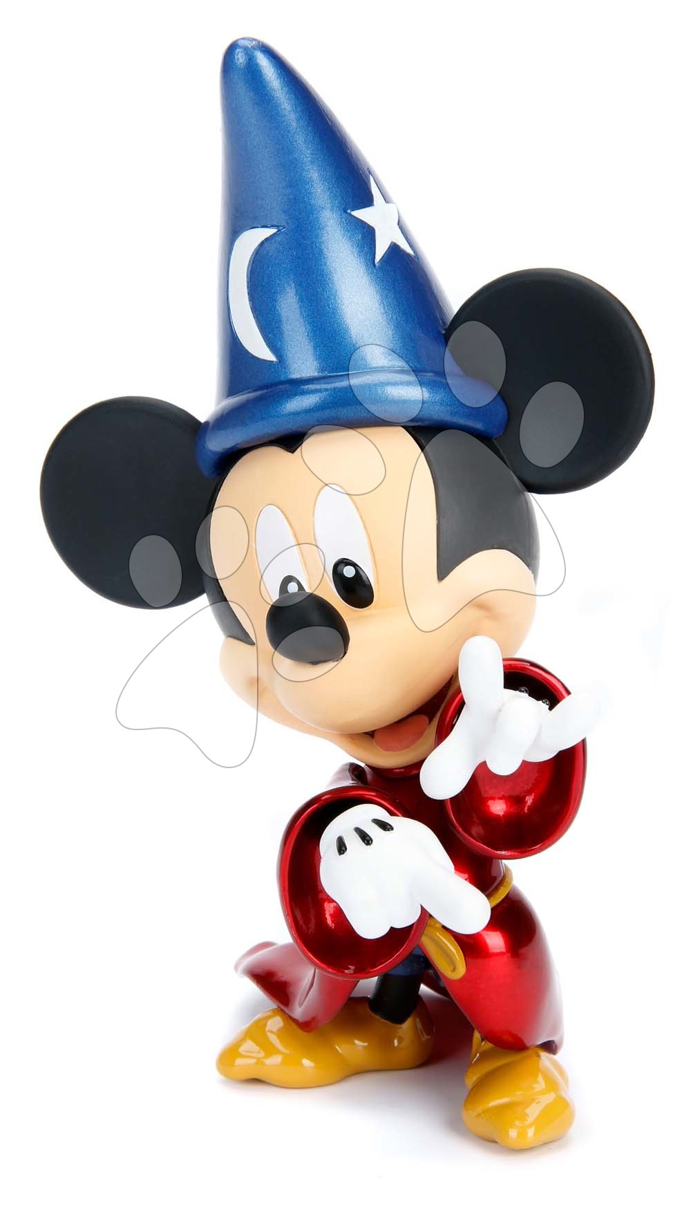 Figura gyűjtői darab varázslótanonc Mickey Mouse Jada fém magassága 15 cm