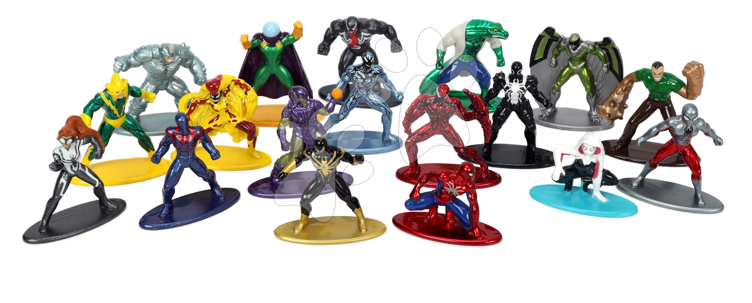 Figurák gyűjtői darabok Marvel Multi Pack Nano Figures Wave 7 Jada fém szett 18 fajta magasságuk 4 cm