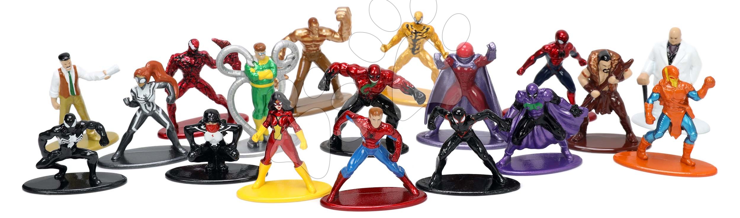 Figurák gyűjtői darabok Marvel Multi Pack Nano Figures Wave 8 Jada fém szett 8 fajta magasságuk 4 cm