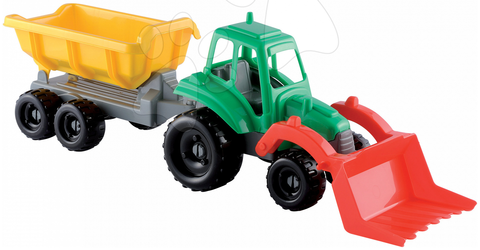 Écoiffier veľký traktor pre deti s vlečkou 327