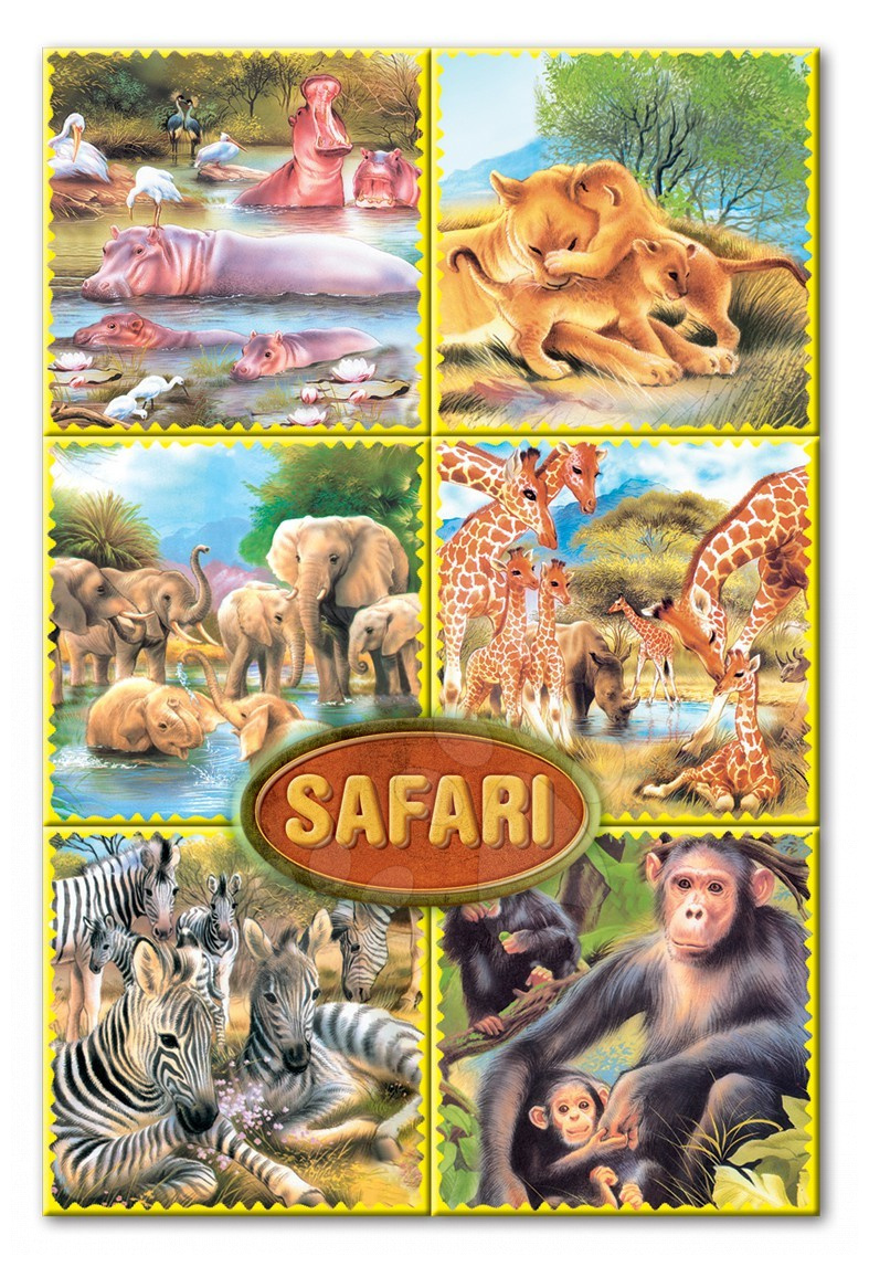 Dohány rozprávkové kocky mix safari 603-4