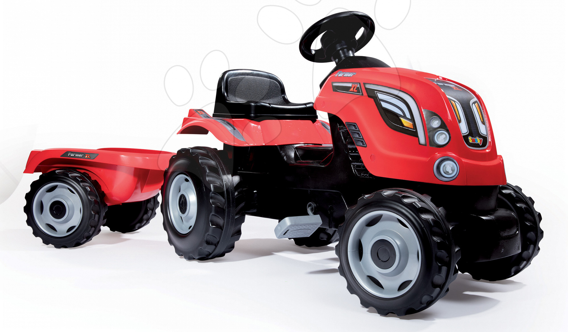 Smoby gyerek traktor RX Bull 33045 piros