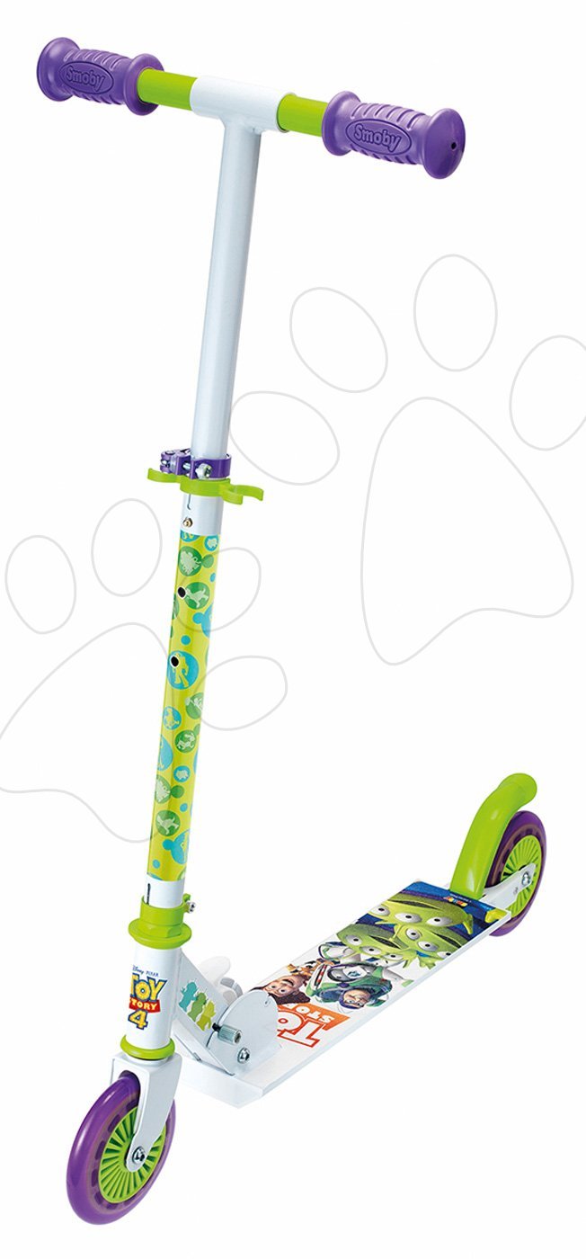 Smoby kétkerekű roller Toy Story Disney magasságilag állítható, összecsukható, sárhányófékkel 750361