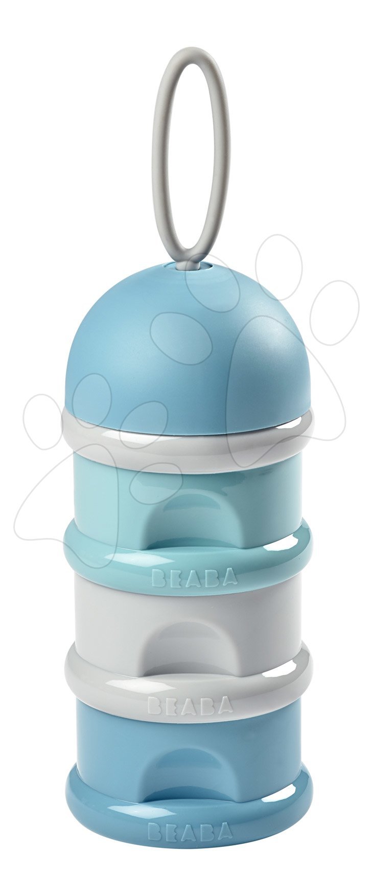E-shop Dávkovač sušeného mlieka Beaba Blue 3-dielny vzduch & voda odolný modrý od 0 mes