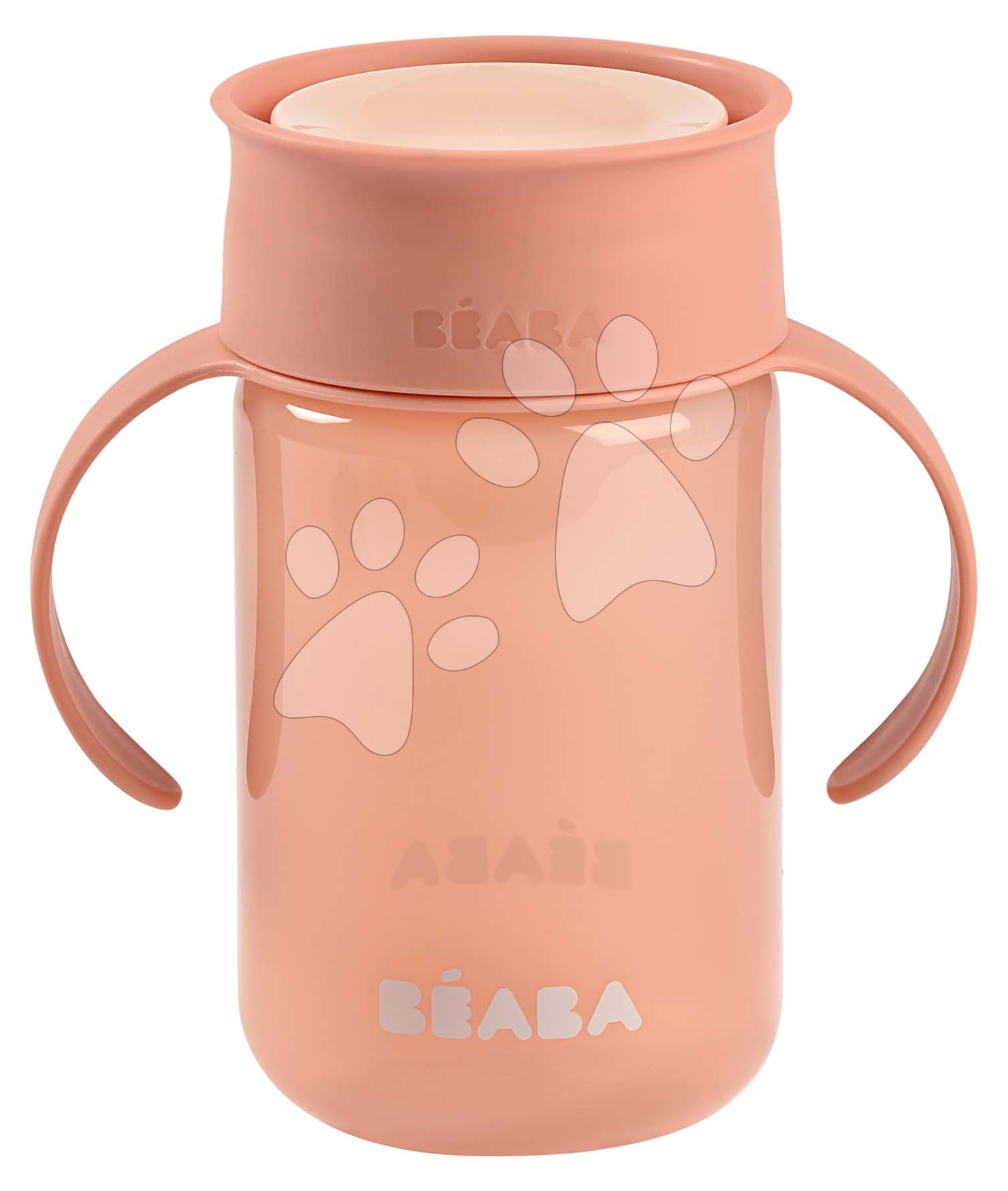 Bögre kisbabáknak 360° Learning Cup Beaba Pink ivástanuló rózsaszín 12 hó-tól BE913571