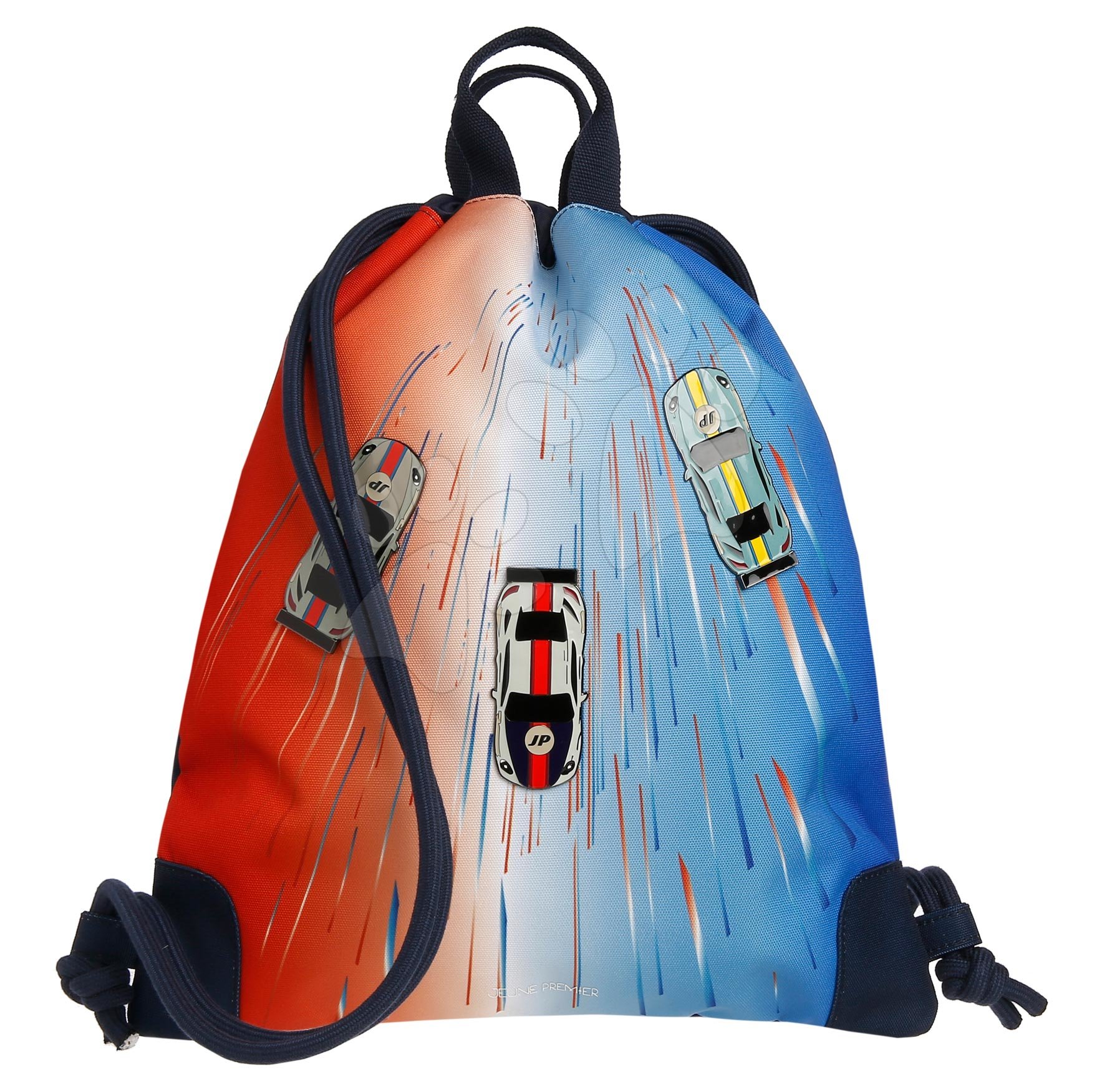 Školský vak na telocvik a prezúvky City Bag Racing Club Jeune Premier ergonomický luxusné prevedenie 40*36 cm