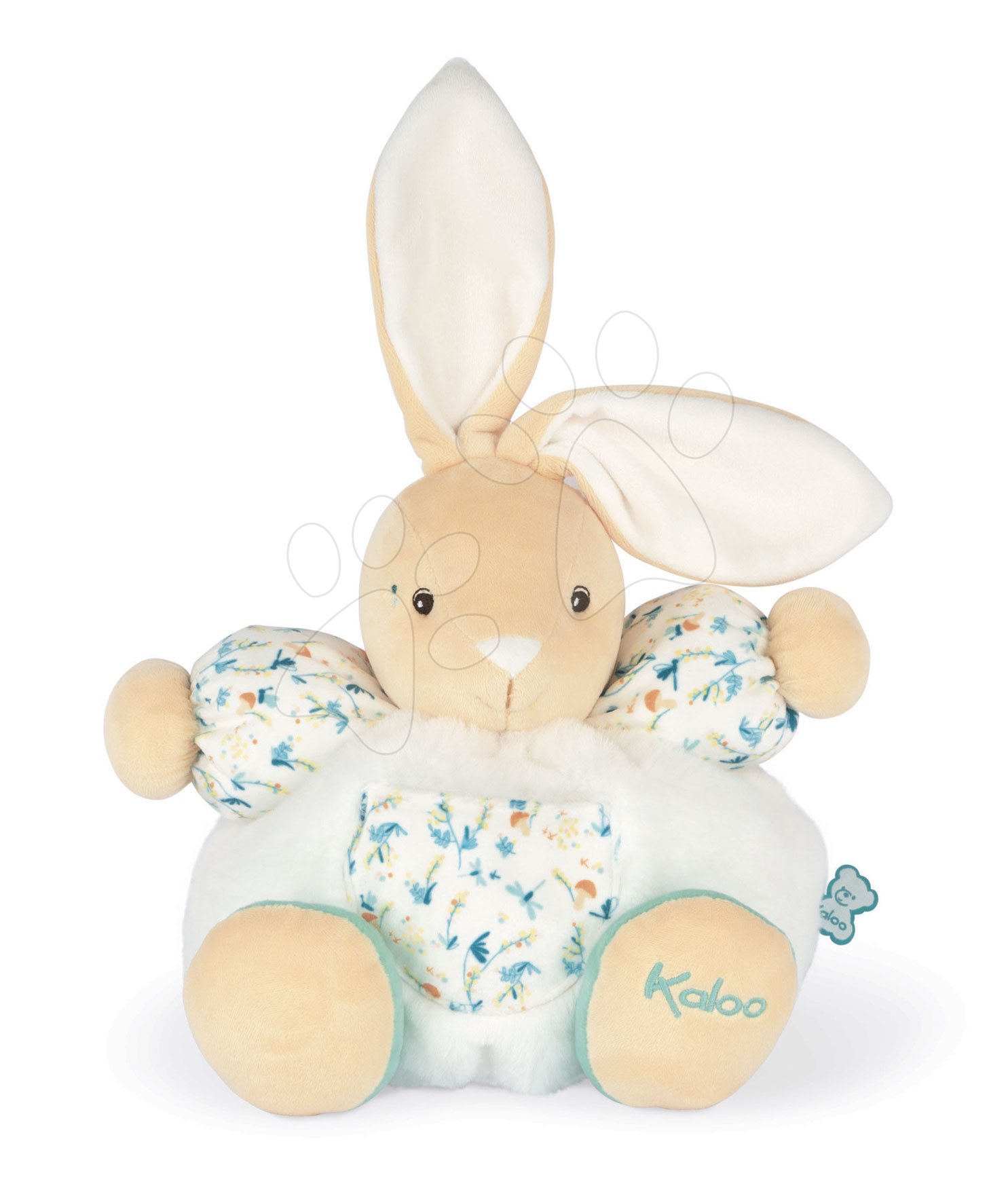 E-shop Plyšový zajac do postieľky Justin Chubby Rabbit Fripons Kaloo z jemného materiálu 25 cm v darčekovom balení od 0 mes