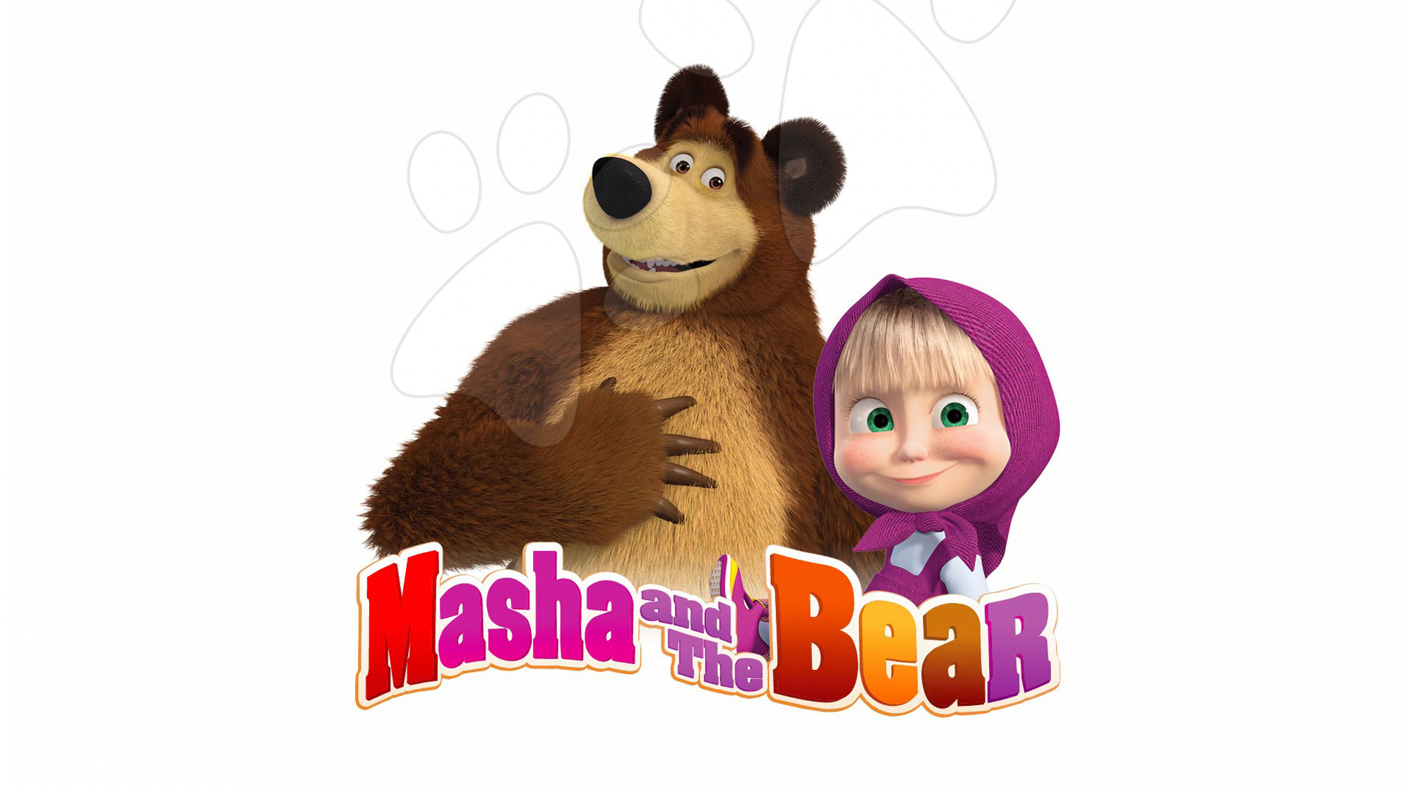 Маша и медведь вектор