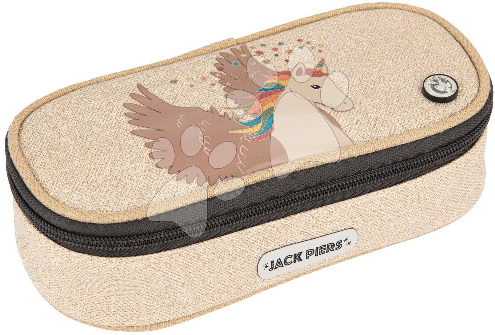 Tolltartó Pencil Case Unicorn Jack Piers ergonomikus luxus kivitel 2 évtől 20*6*9 cm
