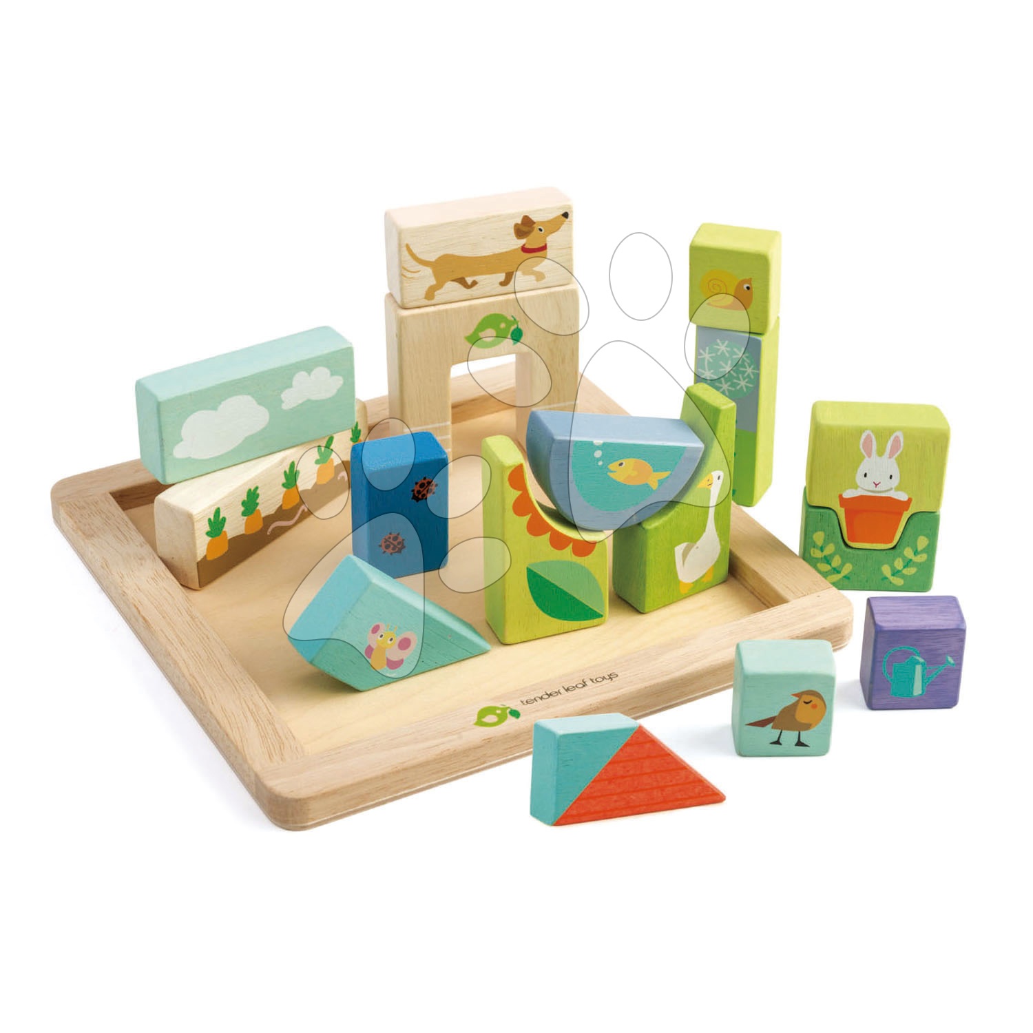 Touch Sensory Tray – Tender Leaf
