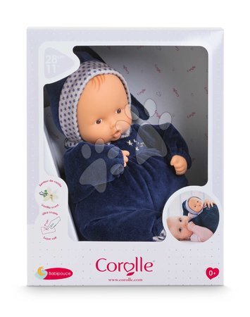 Dolls from 0 months - Bábika Babipouce Navy Blue Starry Dreams Mon Doudou Corolle - 6