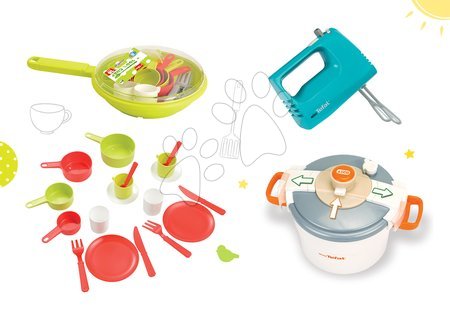 Gospodinjski aparati - Komplet lonec na pritisk Mini Tefal Smoby - 8