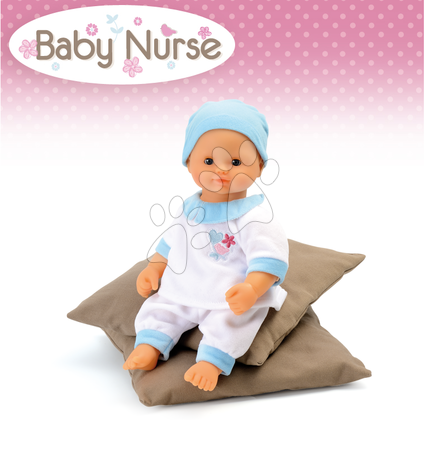 Kućice za lutke setovi - SMOBY 24663-15 prebaľovací stôl pre bábiku Baby Nurse Srdiečko a kolíska s baldachýnom s 32 cm bábikou v dupačkách - 13