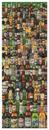 Panorama puzzle - EDUCA 15544 PUZZLE 2000 dielov Panorama Beers + FIX PUZZLE LEPIDLO - 1