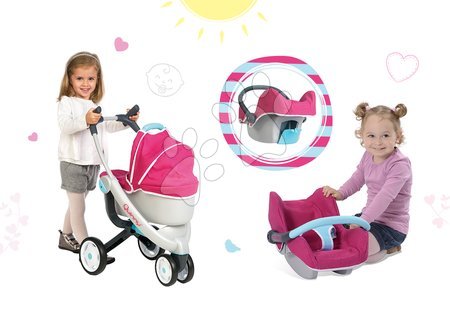 Játék babakocsi szettek - Szett babakocsi Maxi Cosi & Quinny 3in1 Smoby - 1