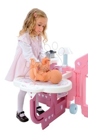 Babaházak - Babacenter játékbabának Baby Nurse Smoby - 2