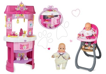 Kuchyňky pro děti sety - Set kuchyňka Disney Princezny Smoby - 20