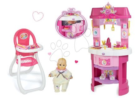 Kuchyňky pro děti sety - Set kuchyňka Disney Princezny Smoby - 21