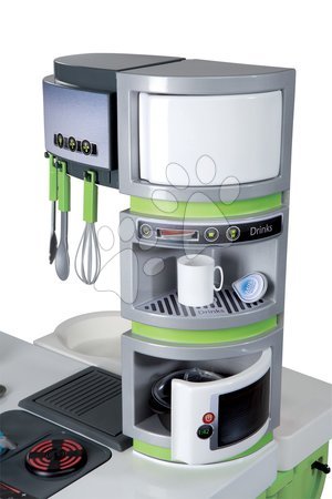 Electronic play kitchens - CookMaster Verte Smoby Mini Kitchen - 4