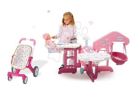 Pečovatelské centrum pro panenky - Set pečovatelské centrum pro panenku Baby Nurse Smoby - 14