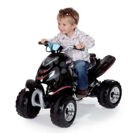 Atv-uri electrice - Vehicul cu patru roţi X Power Black Smoby - 1