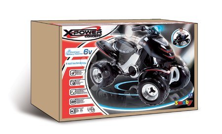 Atv-uri electrice - Vehicul cu patru roţi X Power Black Smoby - 2