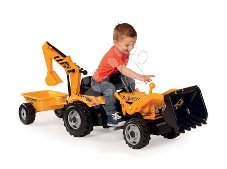 Dětská šlapací vozidla - Traktor Power Builder Max Smoby - 1