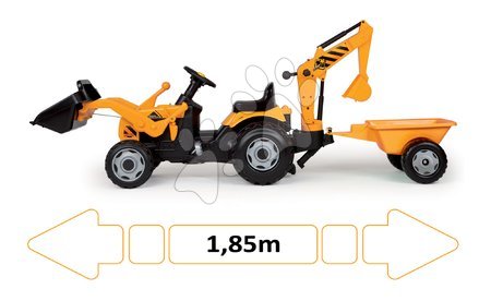 Dětská šlapací vozidla - Traktor Power Builder Max Smoby - 3