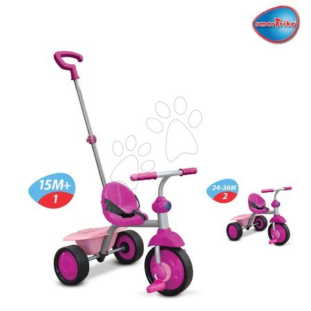 Tříkolky od 15 měsíců - Tříkolka Fun smarTrike - 1