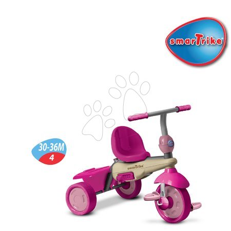 Tříkolky od 10 měsíců - tříkolka Vanilla Touch Steering 4v1 smarTrike - 5