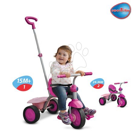 Tříkolky od 15 měsíců - Tříkolka Fun smarTrike - 2