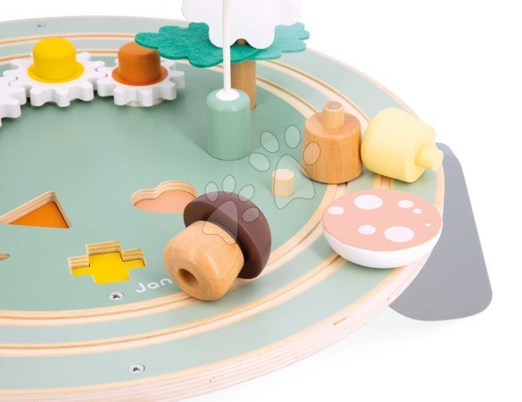 Jouets didactiques en bois - Drevený didaktický stolík Záhrada Garden Activity Table Sweet Cocoon Janod - 6