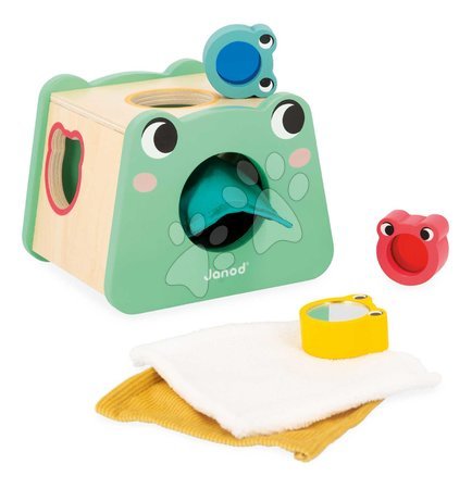 Wooden toys - Educational box for stimulating sensory perception Janod