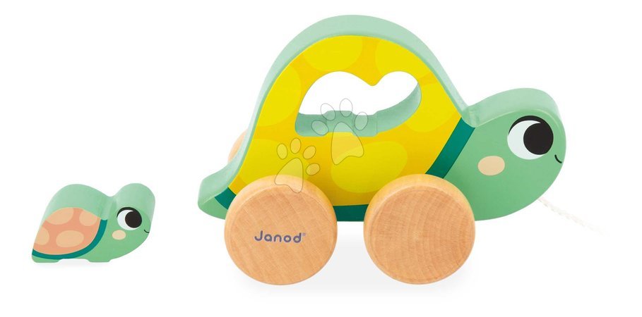 Wooden developmental toys - Educational box for improving fine motor skills Janod - 2