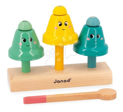 Wooden developmental toys - Educational box for improving concentration Janod - 1